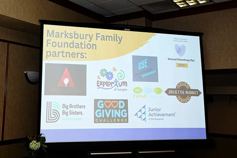 We are honored to have been name the Association of Fundraising Professionals KY, Bluegrass Chapter Distinguished Philanthropist of 2023